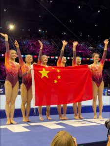 鹿特丹体操世锦赛女团决赛中国队夺冠